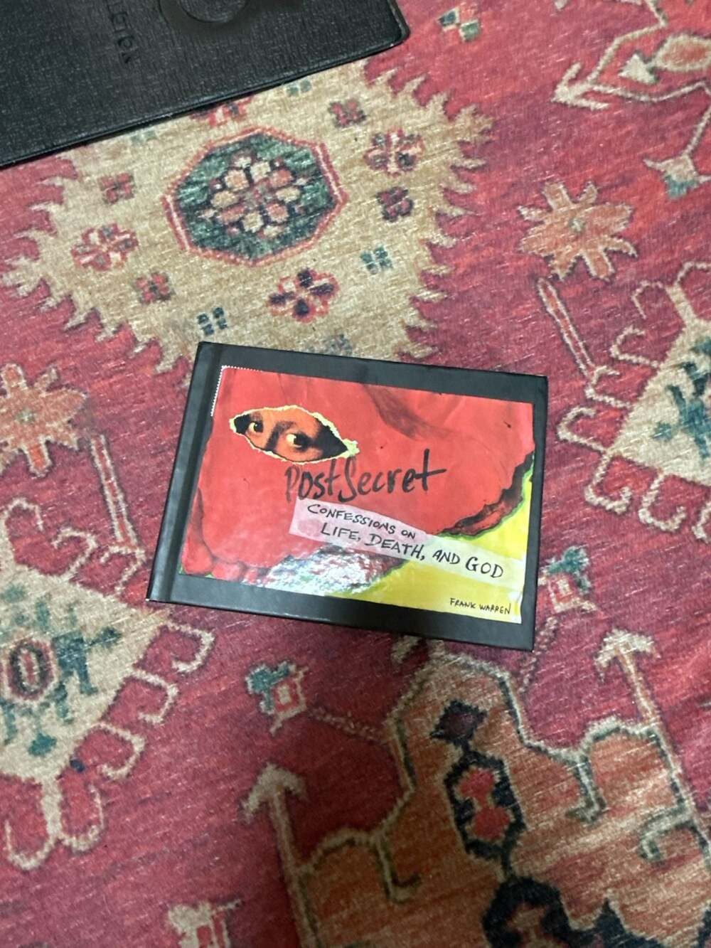PostSecret: Confessions on Life, Death, and God Signed Frank Warren Hardcover